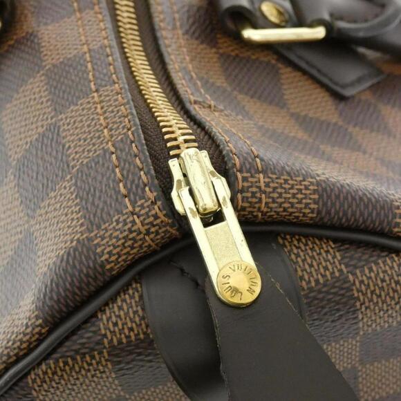 LOUIS VUITTON Brown Damier Speedy 30 Boston Bag - Picture 6 of 10